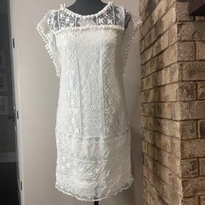 White Lace Summer Dress